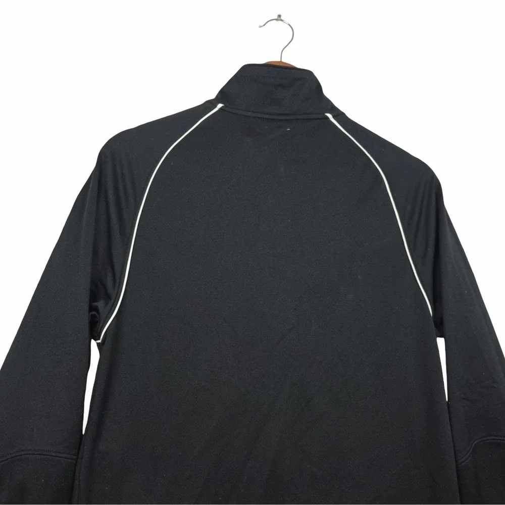 Jordan Brand Dri-FIT Track Jacket Men Small Black Full Zip Jumpman Logo Athletic